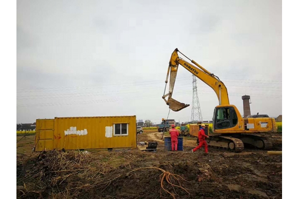 海门市第二污水处理系统一期上海路污水管网工程定向钻穿越施工